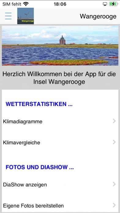 Wangerooge App für den Urlaub App-Screenshot #2