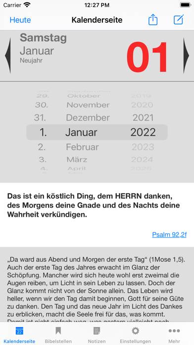 Neukirchener Kalender 2022 App screenshot #3