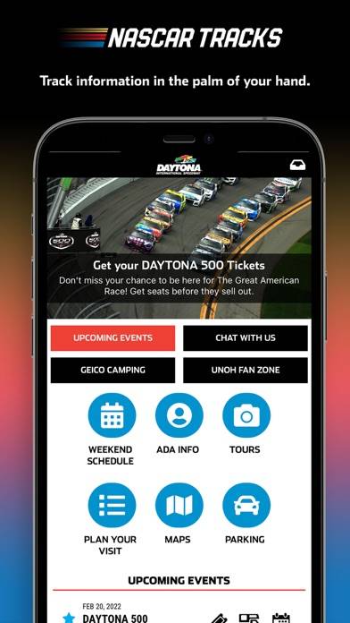 NASCAR Tracks App screenshot #1