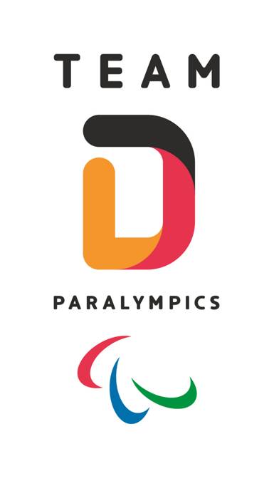 Team D Paralympics App-Screenshot