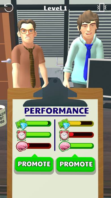 Boss Life 3D: Office Adventure Schermata dell'app #1