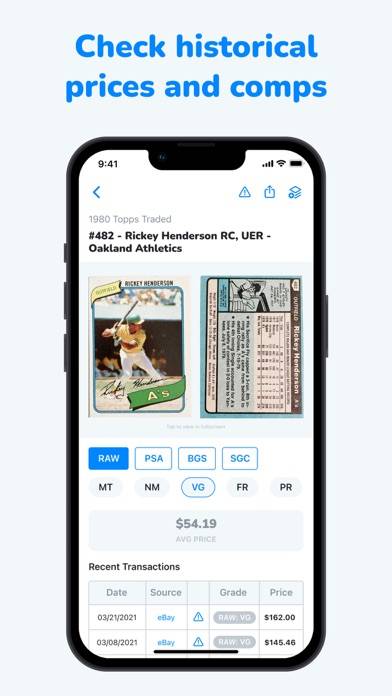 CollX: Sports Card Scanner App screenshot #4