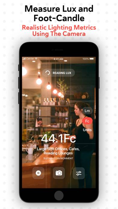 Pocket Lux Meter Schermata dell'app #2