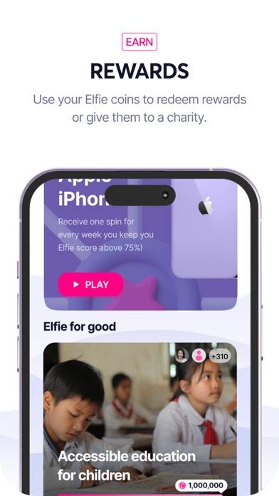 Elfie • Health & Rewards Uygulama ekran görüntüsü #5
