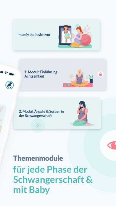 Mamly – Schwangerschaft & Mama App-Screenshot