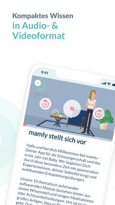 Mamly – Schwangerschaft & Mama App-Screenshot