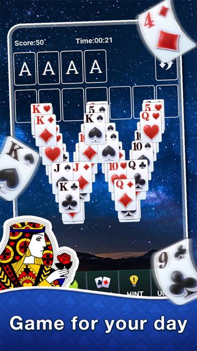 Solitaire-Brain Training game screenshot