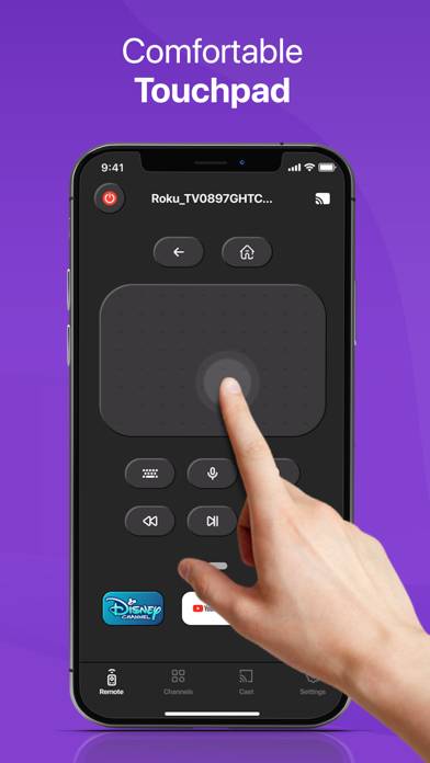 Remote for RokuTV, Smart TV App screenshot #2