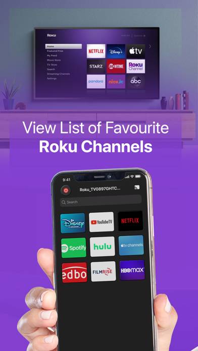 Remote for RokuTV, Smart TV App screenshot #3