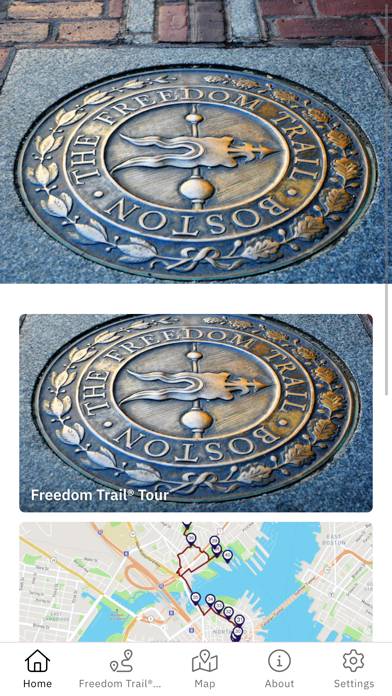Official Freedom Trail® App immagine dello schermo