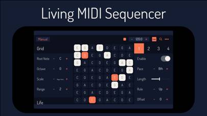ZOA  Living MIDI Sequencer Скриншот приложения #1