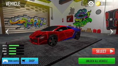SuperHero Ramp Car Stunt 3D Скриншот приложения #3