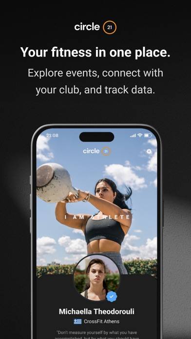 Circle21 Fitness Captura de pantalla de la aplicación #2
