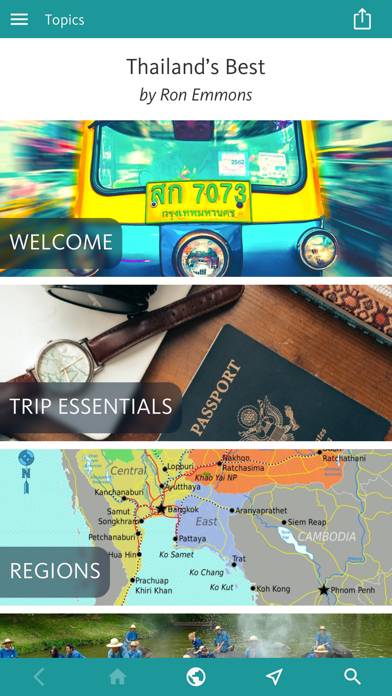 Thailand’s Best: Travel Guide App screenshot #1