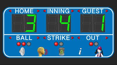 Baseball Scoreboard Deluxe App screenshot #3