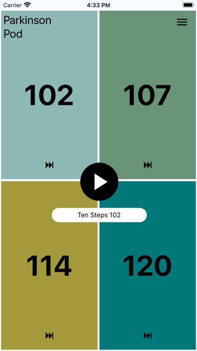 ParkinsonPod screenshot
