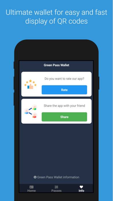 Green Pass Wallet Schermata dell'app #4