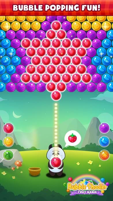 Bubble Fruit Pop Shooter Mania App screenshot #1