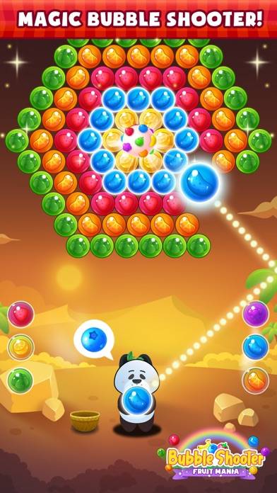 Bubble Fruit Pop Shooter Mania App-Screenshot #3