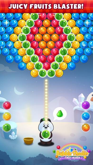 Bubble Fruit Pop Shooter Mania Schermata dell'app #4