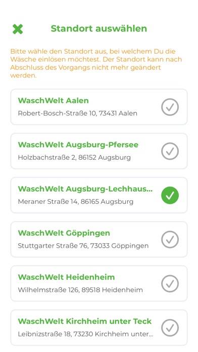 WaschWelt App-Screenshot #3