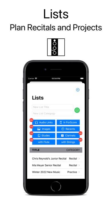 Clarinet Repertoire App screenshot