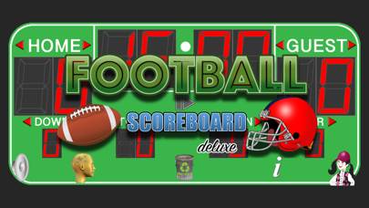 Football Scoreboard Deluxe App screenshot #1