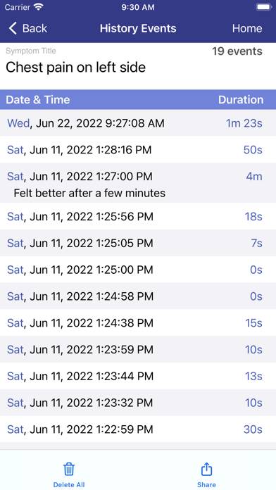 Symptoms Tracker App-Screenshot #6