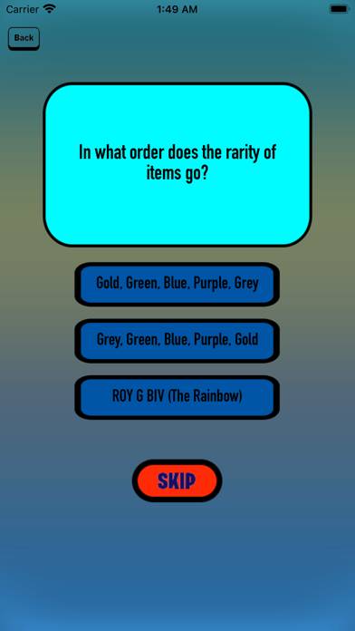 VBucks Options for Fortnite Capture d'écran de l'application