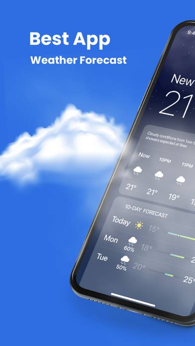 Weather - The Weather forecast screenshot