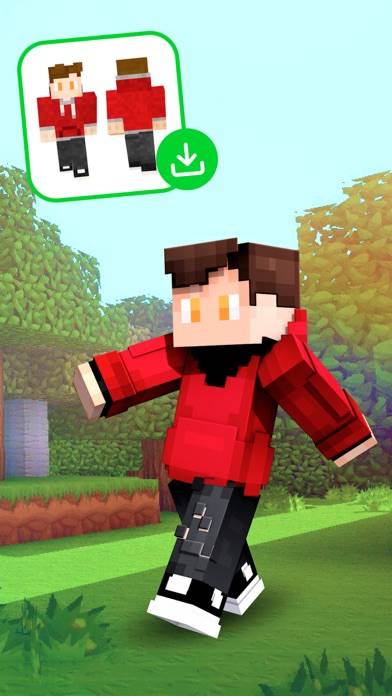 Skins skapare för Minecraft skärmdump av spelet