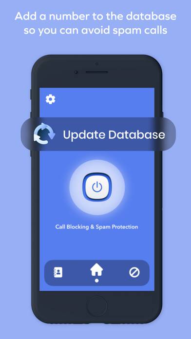 Secure Call Blocker App Capture d'écran de l'application #2