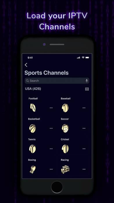 US IPTV Smarters TV Player Pro App screenshot #3
