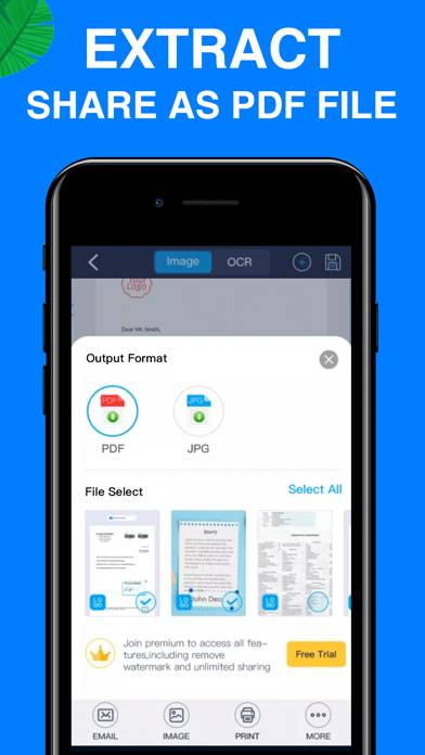 Scanner App -- pdf scanner Capture d'écran de l'application #4
