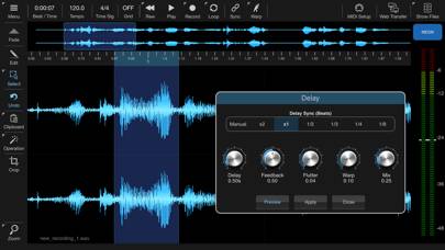 Neon Audio Editor App-Screenshot #2