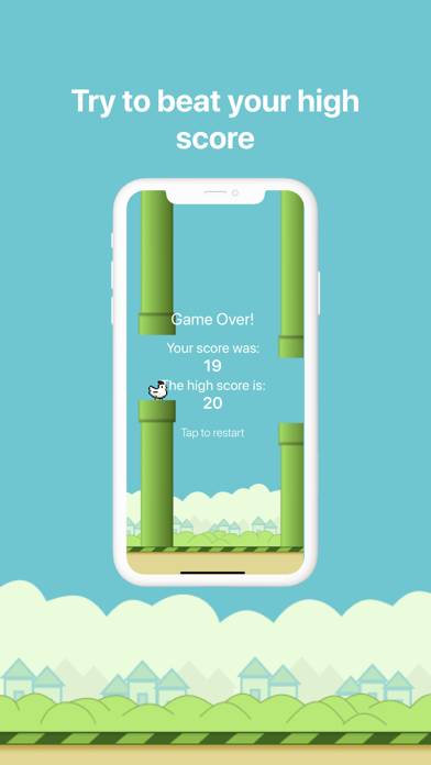 FlappyChicken game screenshot