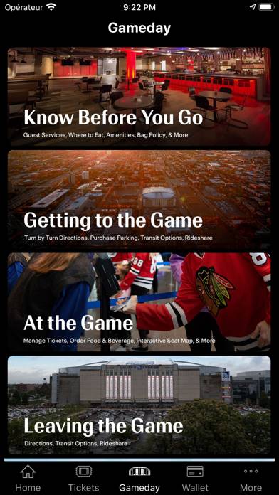 Chicago Blackhawks App screenshot