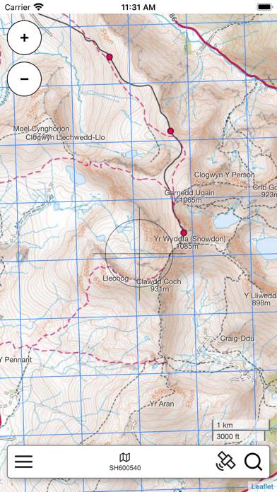 Snowdonia Outdoor Map Pro App-Screenshot #2