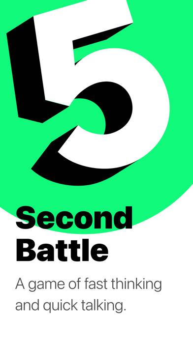 5 Second Battle Rule Game App skärmdump #1