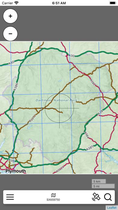 Dartmoor Outdoor Map Pro Capture d'écran de l'application #2