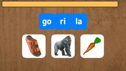 Ler as sílabas Pro game screenshot