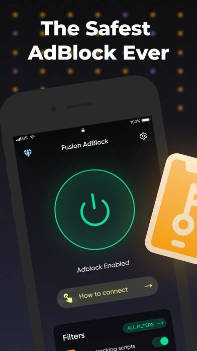 AdBlock Fusion Schermata dell'app #1