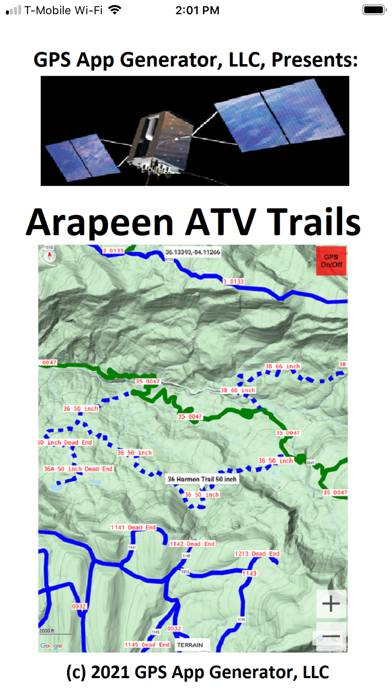 Arapeen ATV Trails App screenshot #1
