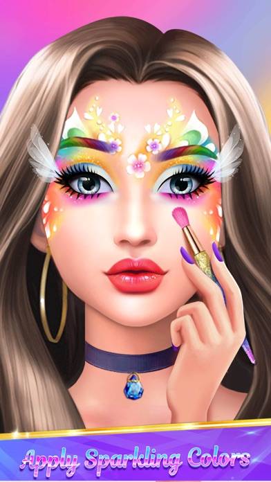 Eye Art Makeup Artist Game Скриншот приложения #2