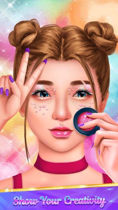 Eye Art Makeup Artist Game Скриншот приложения #3