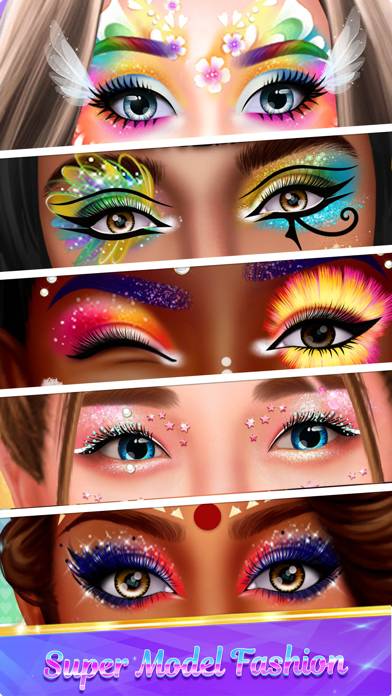 Eye Art Makeup Artist Game Скриншот приложения #5