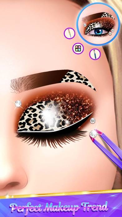 Eye Art Makeup Artist Game Скриншот приложения #6