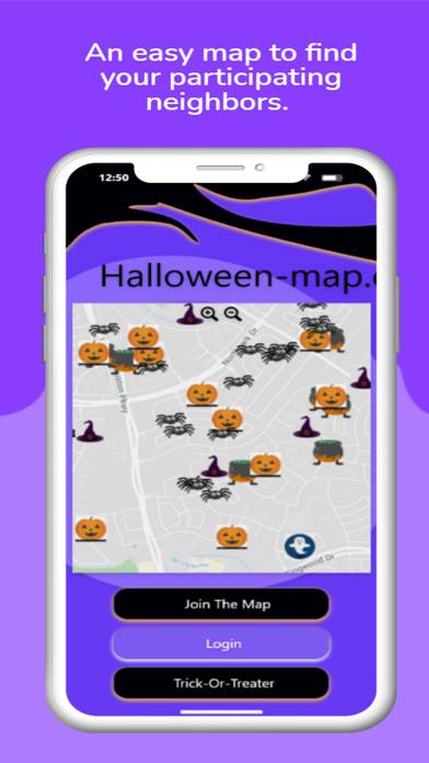 Halloween_Map App screenshot #2