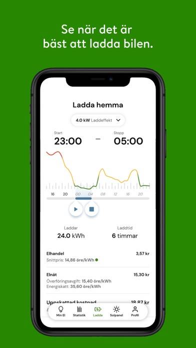 Göteborg Energi App skärmdump #4