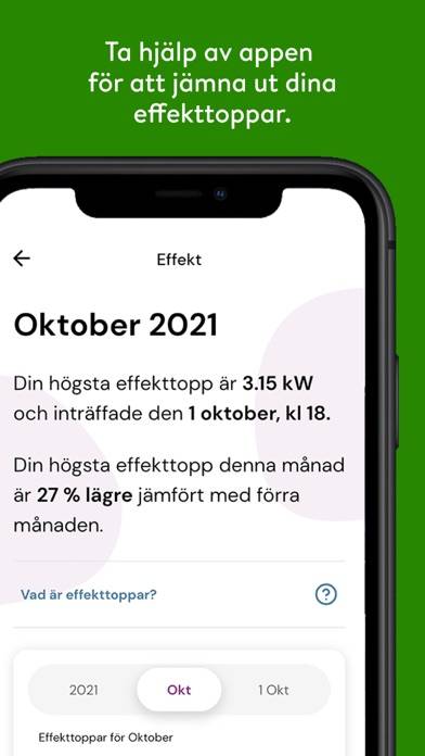 Göteborg Energi App skärmdump #5